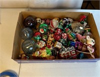 Vintage Ornaments Figural Shiny Brights Assorted