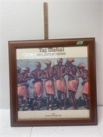 Framed poster- Taj Mahal - Music Keeps Me