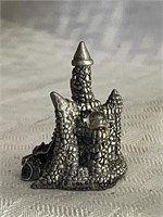 Small Metal & Dragon Figurine