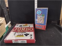 Jumbo Playing Cars & 1000 Piece Puzzle