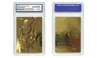 23K Gold Jordan/Pippen Fleer Card