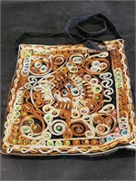 Boho Embroidered Fabric Tote Bag