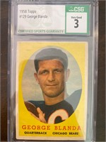 George Blanda 1958