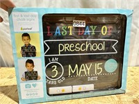 New first & last day of school kids chalk signs