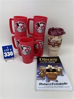 Mickey Mouse Cups, Disney Book &