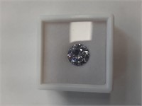 BEAUTY WHITE ROUND FACETED ROUND CUT SAPPHIRE