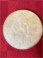 Republic of Panama .925 silver Coin 131g
