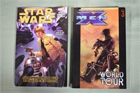 2 modern age comic books, Star Wars, X-Men; as is