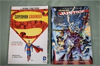 2 modern age DC comic books: Superman Grounded, Th