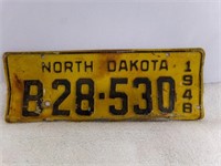 North Dakota 1948 License Plate