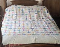 2 old handmade quilts