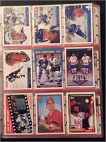 200+ sports cards.