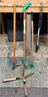 Lot of Yard Tools Scrapers - Pruning Shears