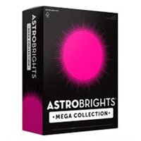 Astrobrights Mega Collection, Colored Cardstock,