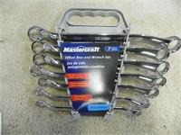 Unused Mastercraft metric box end wrenches