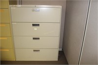 Four drawer HON legal file cabinet 36" x 18" x 53