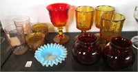 Group of Misc Colored Glass