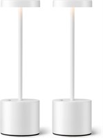 NEWSEE Modern Cordless Small Table Lamps Set of 2,