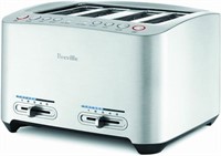 Breville 4-Slice Die-Cast Smart Toaster BTA840XL
