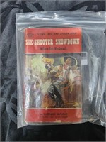 1955 Six-Shooter Showdown Western Paperback Book