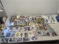 Large lot of mixed dates and mixed sports cards
