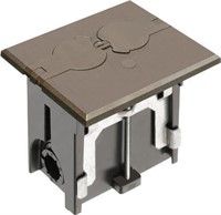 Arlington FLBAF101BR-1 Adjustable Floor Box