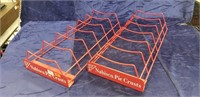 (2) Metal Nabisco Pie Crust Display Racks