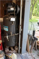 LARGE INGERSOLL RAND 40 GALLON 5HP AIR COMPRESSOR