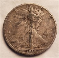 1918-S Half Dollar