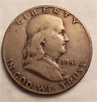1951 Half Dollar