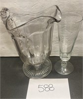 Glass Water Pitcher & More