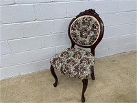 Modern Victorian Upholstered Side Chair