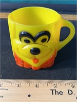 Vintage 1960's Banana Splits Fleegle Plastic Mug