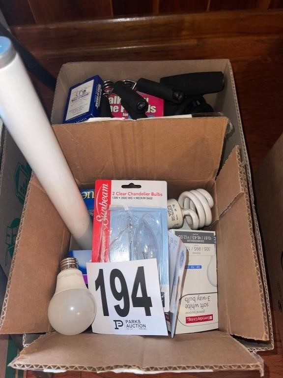 Assortment of Light Bulbs(Den)