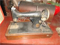 Old portable Singer Sewing Machine