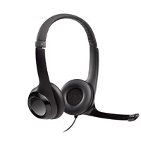 Logitech H390 Wired Headset for PC/Laptop, Stereo