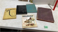 1950s Mustang tails, vintage atlas, Nebraska land