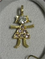 K.I.S Little Girl Pendant