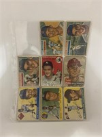 Topps Baseball Cards Set of 8