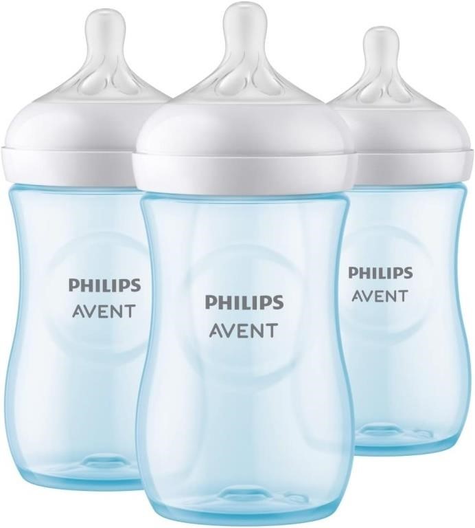 PHILIPS AVENT 9oz NATURAL BABY BOTTLE 3 PACK