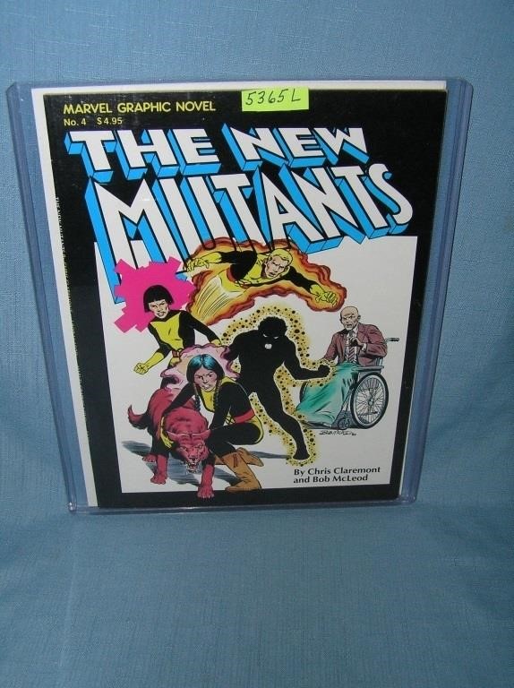 Marvel the New Mutants number 4 scarce graphic nov