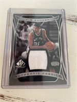 Tim Duncan 2004 Jersey Card