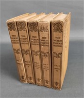Antique Set World's Famous Orations 1906 5 Books