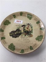 Dresden advertising wall calendar plate