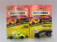 Two 1995 Collectors Matchbox Diecast