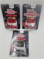 Three 1997 Racing Champions MINT Motor Trends