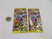 2 pack de cartes Pokémon Japonaise, neuf