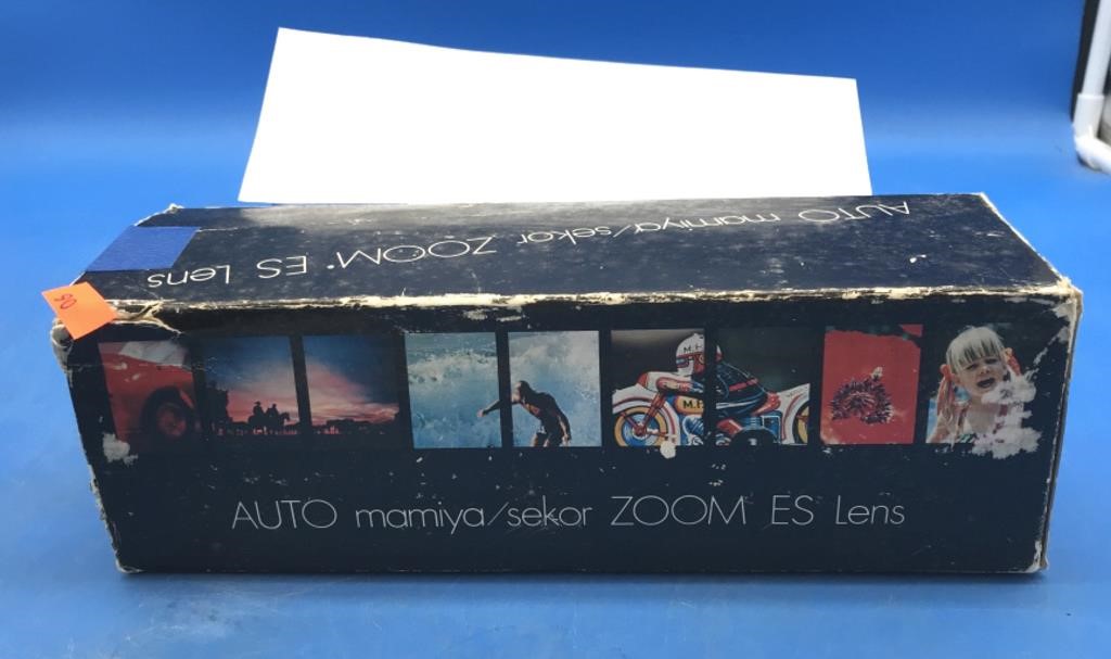 Boxed Auto Mamiya/Sekor Zoom ES Lens