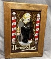 Vintage Burma-Shave Decorative Mirror