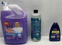 3 Bottles of Assorted Cleaner - NEW